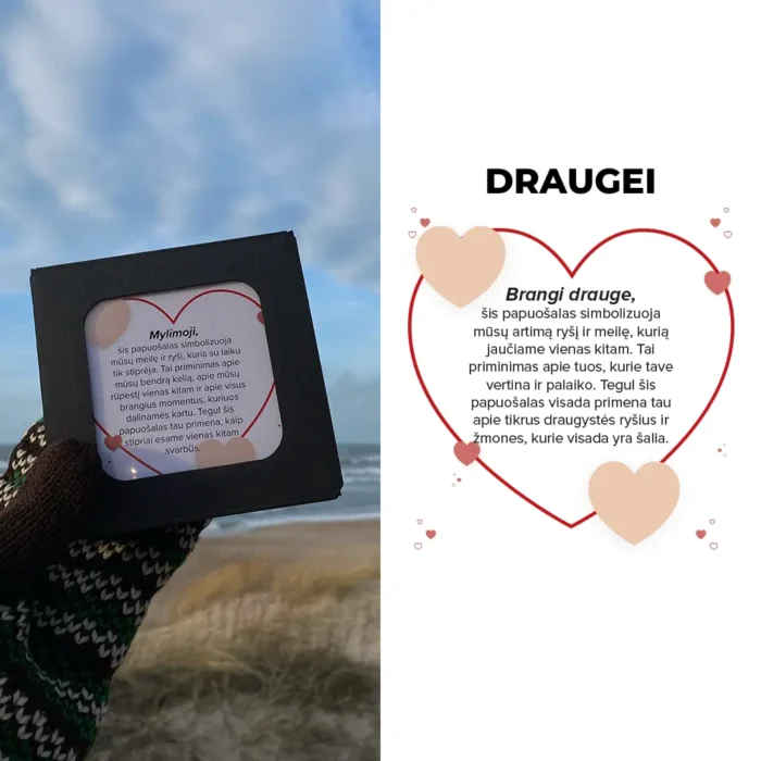 Moteriška personalizuota apyrankė su brangių žmonių vardais / datomis - Image 8