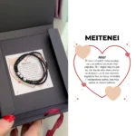 Unisex personalizēta rokassprādze ar dārgu cilvēku vārdiem / datumiem - Image 7