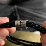 Unisex personalizēta rokassprādze ar dārgu cilvēku vārdiem / datumiem - Image 4