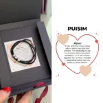 Unisex personalizēta rokassprādze ar dārgu cilvēku vārdiem / datumiem - Image 8